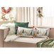 Beliani Cojín decorativo ANREDERA Blanco