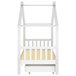 Estructura De Cama Infantil 206x97 Blanco