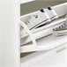 Zapatero con 2 Solapas,1 Puerta y 2 cajones FSR104-W SoBuy Blanco