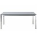 Beliani Mesa de jardín GROSSETO 90x180 Negro