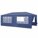 Carpa Pabellón para jardín Wedau metal 600x300 Azul