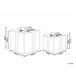 Beliani Accesorio decorativo INARI Beige