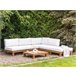 Beliani Conjunto longue SANZA Blanco