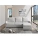 Chaise longue con cama AVA reversible 3 plazas gris Gris