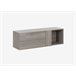 Estante de pared 1 puerta BOSTON Roble