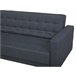 Beliani Sofá modular Poliéster ABERDEEN Gris Oscuro