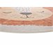 Alfombra infantil forma nube CANDY - ATTICGO 120x120 Cobre
