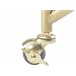 Beliani Carrito de cocina NOTI Dorado