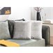 Beliani Cojín decorativo KANPAS Gris