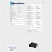 Despertador Roadstar CLR-700  Qi Negro