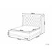 Beliani Cama con somier Terciopelo AYETTE 185x215 Beige