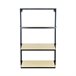 Acomoda Textil – Estante para pared de Madera. (3 Baldas) Madera Clara