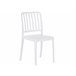 Beliani Conjunto de comedor SERSALE Blanco