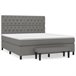 Cama box spring 160x200 Gris Oscuro