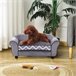 Sofá para Mascotas Madera, PVC, Esponja PawHut Gris