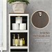 Mueble Auxiliar Baño Melamina de Madera kleankin Blanco