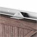 Herraje para Puerta Corredera Metal, Plástico HOMCOM 186 Plateado