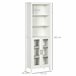 Armario de Baño Melamina de Madera kleankin, hogar - baño Blanco