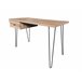 Mesa de escritorio PAMELA roble Marron
