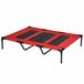 Cama Elevada para Perros Metal y Tela Oxford PawHut Cama Elevada para Perros Metal y Tela Oxford PawHut Rojo