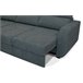 Chaise longue convertible en cama tela APRIL Gris