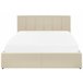 Beliani Cama con almacenaje Poliéster DREUX 151x214 Beliani Cama con almacenaje Poliéster DREUX 151x214 Beige