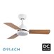 Ventilador De Techo Metal Serie Portico Blanco