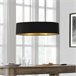 Lámpara Colgante Moderna de Diseño 2x E27 [lux.pro] Negro