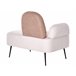 Beliani Chaise longue izquierdo Poliéster ARCEY Beige