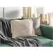 Beliani Cojín decorativo BESHAM 45x45 Beige