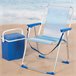 Aktive Silla de playa plegable Azul
