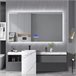 Espejo de Baño 140x4 Transparente