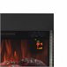 KAMINIO Eléctrica Chimenea LIZ - Chimenea Eléctrica de Pared Negro