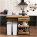 Aparador de Comedor con Cajón y 2 Estantes FSB71-PF SoBuy Natural