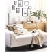 Beliani Cojín decorativo ABIES Beige