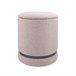 Puff almacenaje MOA Vinthera acolchado Beige