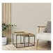 Acomoda Textil – Conjunto de 2 Mesitas Auxiliares. Madera