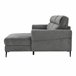 Chaise longue con cama ELIA Chaise longue con cama ELIA Gris
