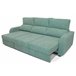 Chaise longue convertible en cama tela APRIL Verde