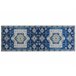 Beliani Alfombra de pelo corto PARVAKADLI 70x200 Azul