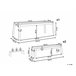 Beliani Conjunto de comedor LIVORNO Marron