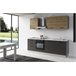 Cocina GILDA 2.0 derecha Cocina GILDA 2.0 derecha Madera/ Gris Oscuro