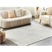 Beliani Alfombra de pelo corto KHENIFRA 160x230 Blanco/ Beige