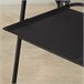 Aktive Pack 2 sillas plegables de jardín slim con reposabrazos Negro