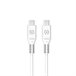 Cable USB C RTGUSBCUSBCWH Blanco