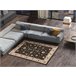 Alfombra vintage CLASSIC - ATTICGO 140x200 Antracita