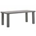 Beliani Conjunto de comedor TARANTO Gris