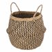WELL HOME - Canasta decorativa rústica Beige