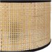 Lámpara de mesita Kasuki de Ratán natural Amarillo