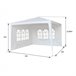 Carpa de recepción, 3 x 3 m Blanco